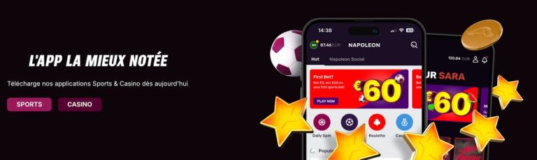 Napoléon Casino application